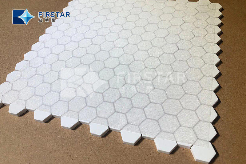 Alumina ceramic tile mats