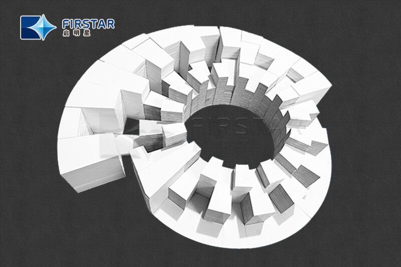 Abrasion-Resistant Pre-engineered Ceramic tiles Cyclone Linings