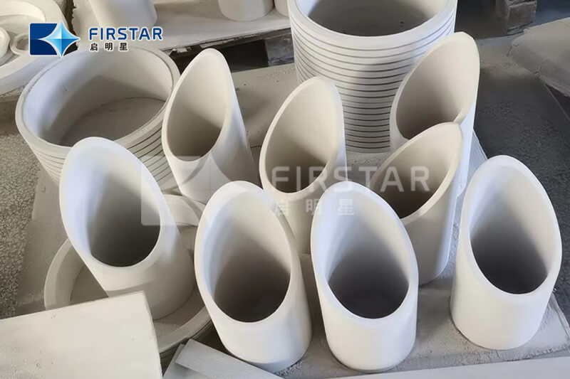 Abrasive Alumina & Sisic Silicon Carbide Pipe Elbow Linings