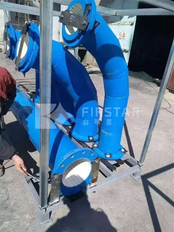 Pulverized Coal pipe line construction project