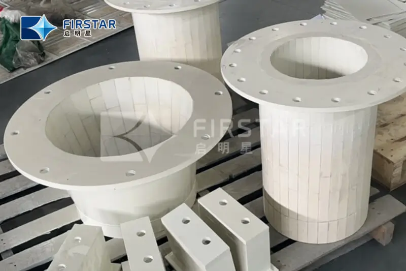 Wear Resistant Pipe Spool and Elbow