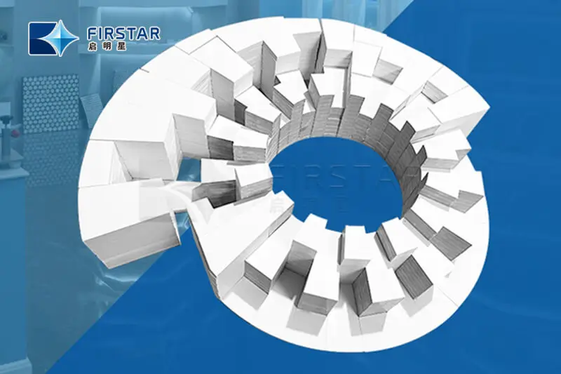 Abrasion-Resistant Pre-engineered Ceramic tiles Cyclone Linings