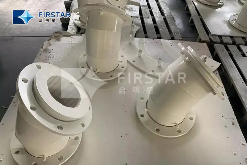 Engineering wear resistance solutions Alumina or Silicon Carbide Ceramic Lined Pipework