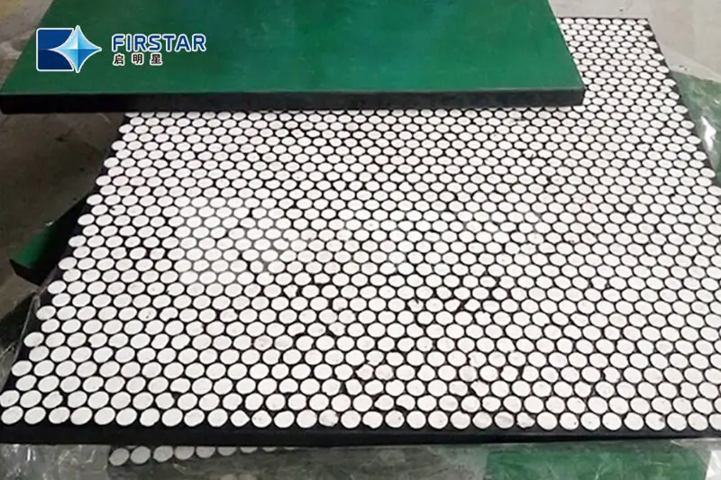 HEAVY WEAR PROTECTION Ceramic Rubber Lining materials