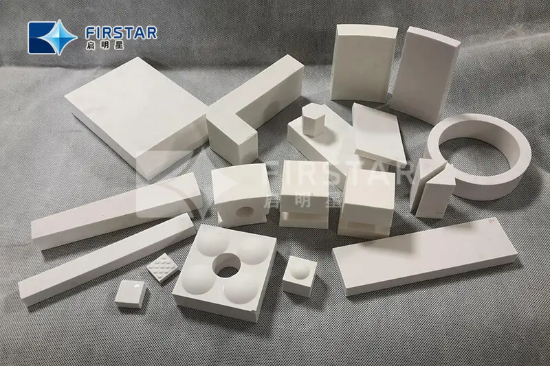 FIRSTAR CORPORATION Premium Alumina Ceramic Wear Lining Tiles for Various Abrasion Application
